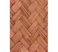 CMO Paris Carta da parati Bambou Petit Chevron - Tabac