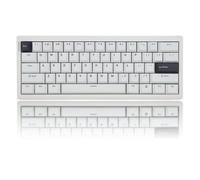 Cmokifuly Tastiera meccanica GMK61 al 60%, tasti lineari Tri-Mode PBT, interruttori lineari a 61 tasti, con guarnizione RGB rivolta a sud, per Windows/MAC (interruttore bianco, marrone)