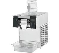 CMOLVUR Macchina per cubetti di ghiaccio, macchina per granite di neve, macchina commerciale per granite, 158,8 kg in 24 ore, creatore elettrico e compatto potabile con cestello a paletta. Perfetto