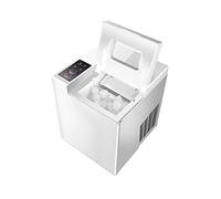 CMOLVUR Macchina per il ghiaccio, 15 kg in 24 ore cubi pronti in 8 minuti, perfetto per feste, bottiglie d'acqua miste, bevande elettriche portatili