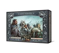 CMON A Song of Ice and Fire Gioco di miniature da tavolo Stark Heroes III Box Set - Espandi le tue forze con gli iconici eroi Stark! Gioco di strategia per adulti, età 14+, 2+ giocatori, 45-60 minuti
