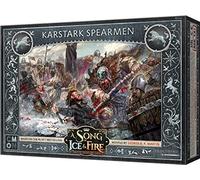 A Song of Ice and Fire Tabletop Miniatures Karstark Spearmen Strategy Game for Teens and Adults Ages 14+ 2+ Players Average Playtime 45-60 Minutes Made by CMON, (SIF114)