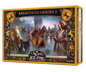 CMON A Song Of Ice & Fire Tabletop Miniatures Game Baratheon Heroes 3