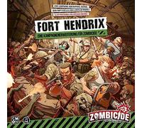 CMON Asmodee Zombicide 2a Edizione - Fort Hendrix | Espansione | Gioco di intenditori | Dungeon Crawler | 1-6 Giocatori | dai 14+ Anni | 60+ Minuti | Tedesco