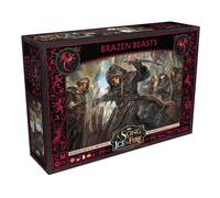 CMON CMND0252 A Song of Ice and Fire-Brass Animals Game, multicoloured, 7. Targa