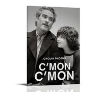C'mon C'mon - Poster artistico da parete su tela, decorazione per la casa, soggiorno, camera da letto, 40 x 60 cm, con cornice