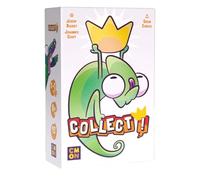 CMON Collect! Gioco di carte - Gioco di strategia e bluff degli animali frenetici per famiglie e amici, divertimento facile da imparare a tema giungla per bambini e adulti, età 8+, 2-5 giocatori, 15