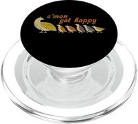 C'mon Get, Happy Retro Quail Family Cute Design PopSockets PopGrip per MagSafe