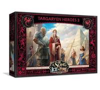 CMON Gioco di miniature da tavolo con canzone di ghiaccio e fuoco Targaryen Heroes III Box Set,Gioco di strategia per adolescenti e adulti,Tempo di gioco medio 45-60 minuti,Multicolore (SIF615)