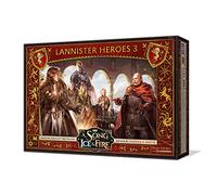 CMON Set di miniature da tavolo a Song of Ice and Fire Lannister Heroes III Box,Gioco strategico per adolescenti e adulti,Età 14+,Tempo di riproduzione medio 45-60 minuti,Realizzato (SIF215)