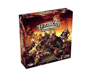 CMON, Zombicide: Black Plague, gioco di base, intenditori, Dungeon Crawler, 1-6 giocatori, dai 14+ anni, 60+ minuti, tedesco
