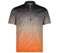 CMP - 1/4-Zip T-Shirt Freebike - Maglietta da ciclismo 52 grigio