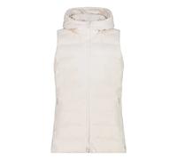 Gilet imbottito con cappuccio e zip donna CMP Blanc 2XS