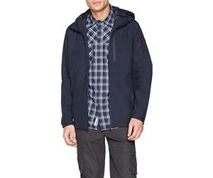 CMP 38Z5257 Giacca da uomo Giacca da pioggia, Nero / Blu, S