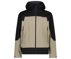 CMP - 3L Jacket Fix Hood - Giacca antipioggia 46 beige/nero