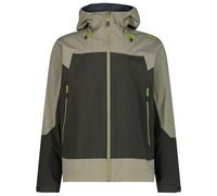 CMP - 3L Jacket Fix Hood - Giacca antipioggia 54 olivia