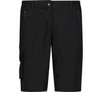 CMP 4-Way Stretch Bermuda, Woman, Nero, 42