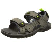 CMP ALMAAK HIKING SANDAL, Sandalo Sportivo Uomo, Titanio-Verde Fluo, 45 EU