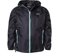 CMP - Bambini Giacca Pioggia Fix Cappuccio, Antracite, 104
