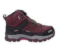 CMP Bambini Kiruna Mid Fitgo WP Scarpe, Black Berry-Amaranto, 40