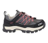 CMP Bambini Rigel Low WP Scarpe, Cioccolato-Coral, 35