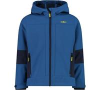 CMP Bambini Softshell Hoodie giacca, bluestone-b. blue, 128