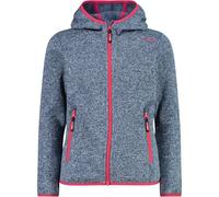 CMP Bambini Strick Fleece giacca, space-sky blue, 104