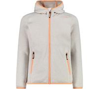CMP Bambini Strick Fleece giacca, vaniglia-salmone, 140