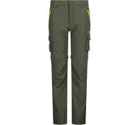 CMP - Boy's Zip Off Pant 4-Way Stretch - Pantaloni da trekking 140 olivia