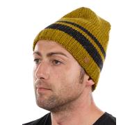 CMP Beanie Berretto Lavorato a Maglia Beretto da Sci Giallo Strisce Pile