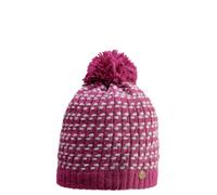 CMP Beanie Cappello a Palloncino Invernale Lilla Motivo Fodera IN Pile Caldo