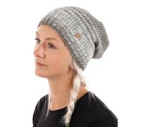 CMP Beanie Cappello In Maglia Grigio Caldo Forma Classica Lunga