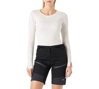 CMP - Bermuda da Bici da Donna con Fodera Interna in Mesh, Antracite-Nero, 40