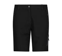 CMP Bermuda Elasticizzati da Donna Pantaloncini, Nero 02, 48