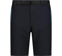 CMP - Bermuda Elasticizzati da Uomo, Antracite-Reef, 50
