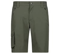 CMP Bermuda Stretch da Trekking con Tasconi Laterali da Uomo - 31T5637 (52, Oil Green)