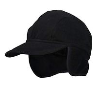 CMP Campagnolo Cappellino con visiera Fleece 6504004 in pile Uomo Nero U