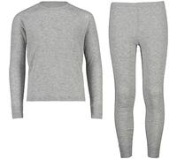 CMP Biancheria intima per ragazzo 3Y84800, con maglietta e pantaloni, di colore grigio, taglia M, 164