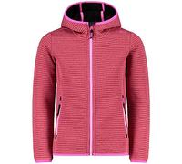 CMP Bonded jersey jacket, Girl, Sangria-Purple Fluo, 98