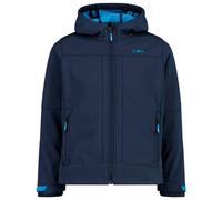 CMP - Boy's Jacket Fix Hood Softshell - Giacca softshell 116 blu