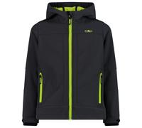 CMP - Boy's Jacket Fix Hood Softshell - Giacca softshell 116 nero