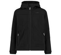 CMP - Boy's Jacket Fix Hood Softshell - Giacca softshell 128 nero
