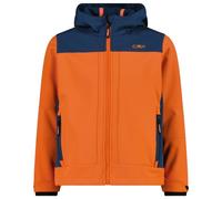 CMP - Boy's Jacket Fix Hood Softshell - Giacca softshell 152 arancione