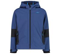 CMP - Boy's Jacket Fix Hood Softshell - Giacca softshell 152 blu