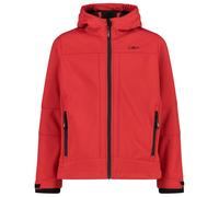 CMP - Boy's Jacket Fix Hood Softshell - Giacca softshell 152 rosso