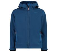 CMP - Boy's Jacket Fix Hood Softshell - Giacca softshell 176 blu