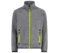 CMP - Boy's Jacket Jacquard Knitted - Giacca in pile 116 grigio