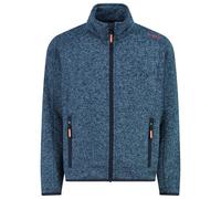 CMP - Boy's Jacket Jacquard Knitted - Giacca in pile 128 blu