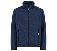 CMP - Boy's Jacket Jacquard Knitted - Giacca in pile 152 blu