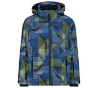 CMP - Boy's Jacket Snaps Hood Twill - Giacca da sci 128 blu